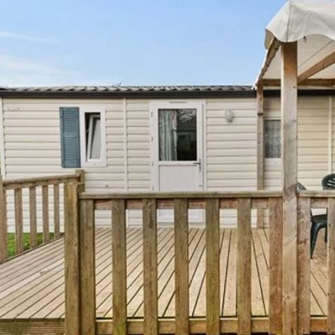 Stacaravan 6 personen - Mobile-home | Comfort XL | 3 slaapkamers | 6 pers. | Verhoogd terras | Airconditioning