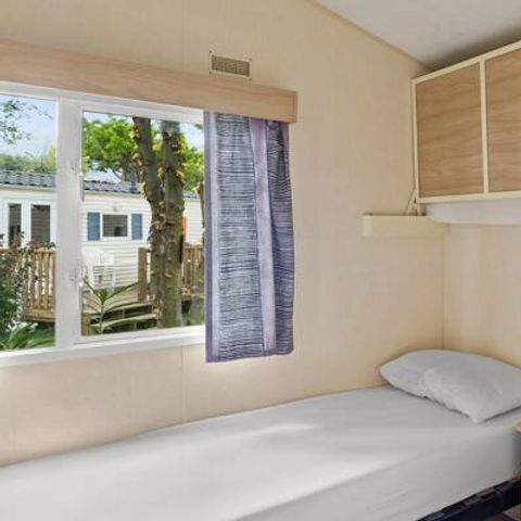 Stacaravan 6 personen - Classic | 2 slaapkamers | 4/6 pers. | Terras, verhoogd, niet overdekt | Airconditioning