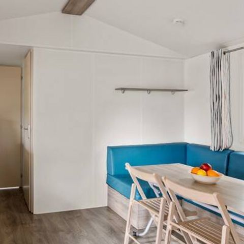 Stacaravan 4 personen - Comfort | 2 Slaapkamers | 4 Pers. | Verhoogd terras