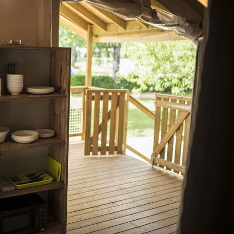Safaritent 5 personen - PILOTIS CABIN
