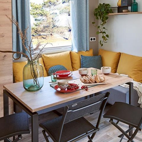 Stacaravan 6 personen - FAMILIE BERMUDE AIRCONDITIONING