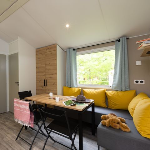 Stacaravan 6 personen - FAMILIE BERMUDE AIRCONDITIONING