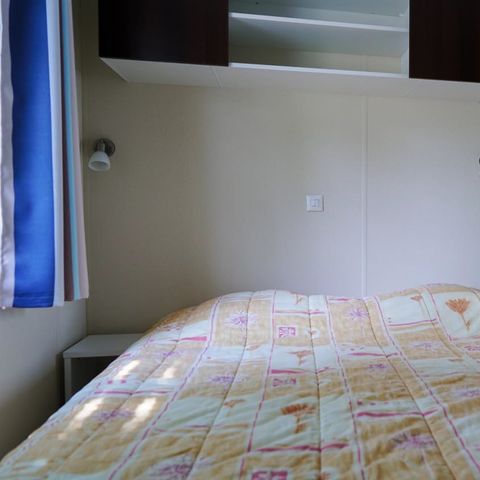 Stacaravan 6 personen - Classic XL | 3 slaapkamers | 6 pers. | Verhoogd terras | Airconditioning | TV