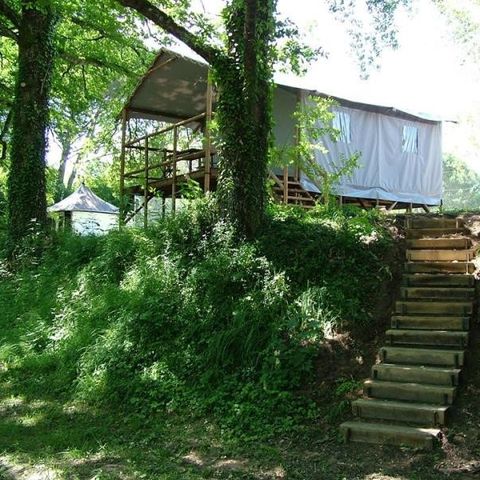 Bungalow 4 personen - LODGE op palen 32 m²