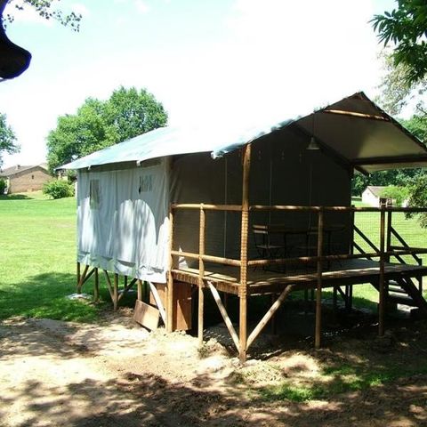 Bungalow 4 personen - LODGE op palen 32 m²