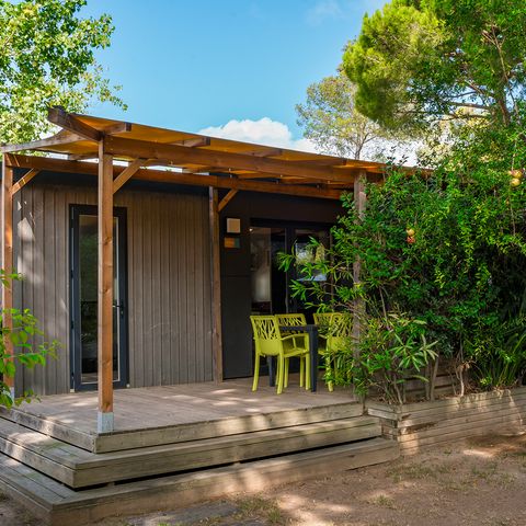 Stacaravan 6 personen - 04 - TAOS LUXE 3 CH 2 SDB - Bosquet