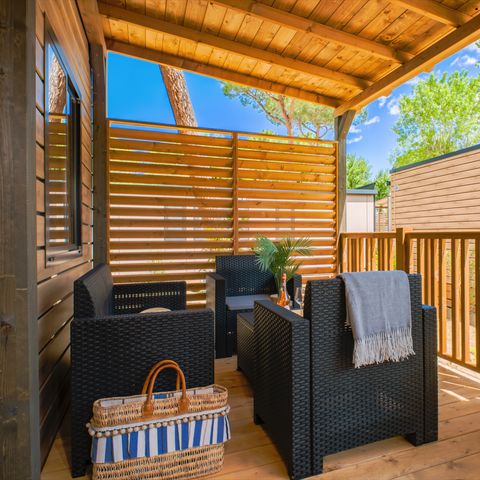 Stacaravan 4 personen - Lodge Superieur Gezin