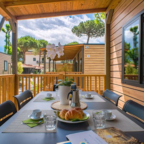 Stacaravan 4 personen - Lodge Superieur Gezin