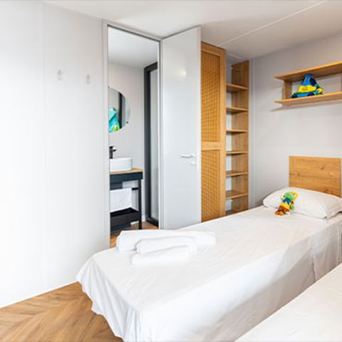 Stacaravan 4 personen - Lodge Deluxe