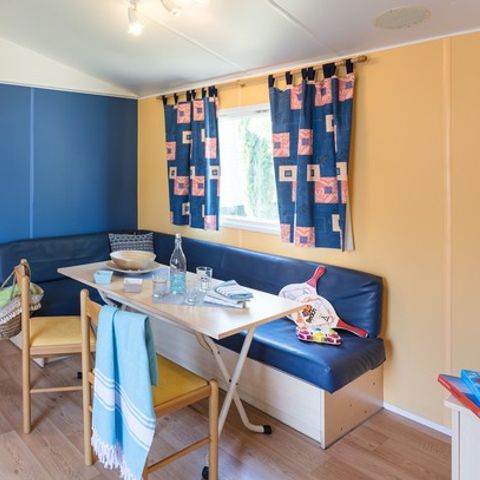 Stacaravan 6 personen - Familie + 2 slaapkamers
