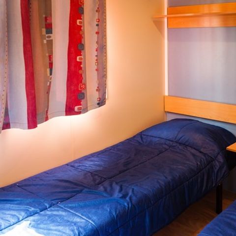 Stacaravan 6 personen - Familie + 2 slaapkamers