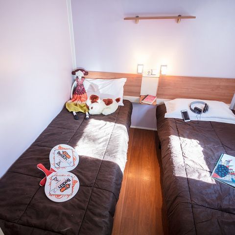 Stacaravan 6 personen - Stacaravan | Classic XL | 2 slaapkamers | 4/6 pers. | Verhoogd terras | Airconditioning.