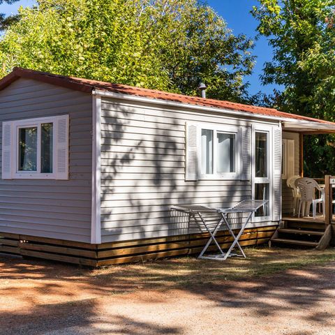 Stacaravan 6 personen - Stacaravan | Klassiek | 2 Slaapkamers | 4/6 Pers. | Single terras