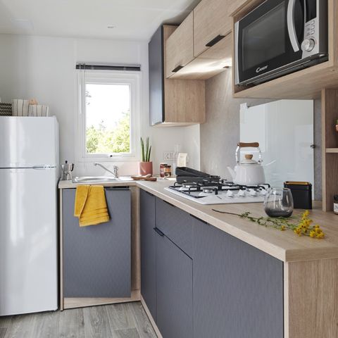 Stacaravan 4 personen - Comfort - 2 slaapkamers