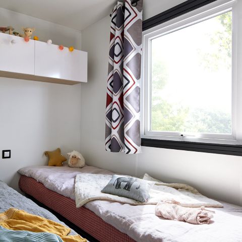 Stacaravan 6 personen - Comfort - 3 slaapkamers