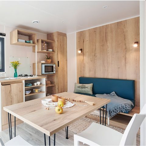 Stacaravan 4 personen - Hut