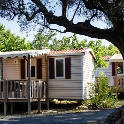 Stacaravan 6 personen - Familie 2 slaapkamers