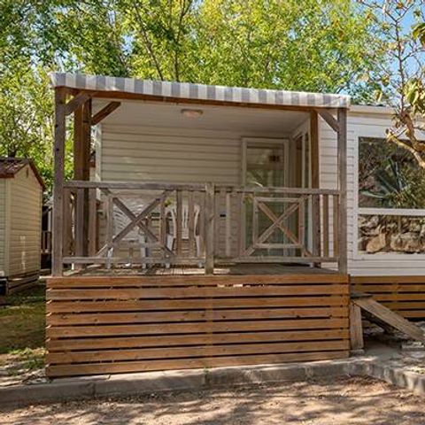Stacaravan 4 personen - Stacaravan | Classic | 2 slaapkamers | 4 pers. | Single terras | Air-con.