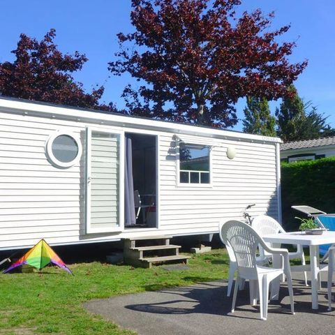 Stacaravan 4 personen - Stacaravan | Klassiek | 2 Slaapkamers | 4 Pers. | Single terras