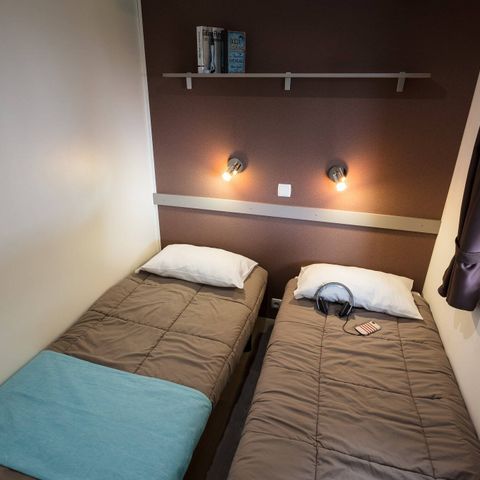 Stacaravan 6 personen - Stacaravan | Klassiek | 3 Slaapkamers | 6 Pers. | Verhoogd terras
