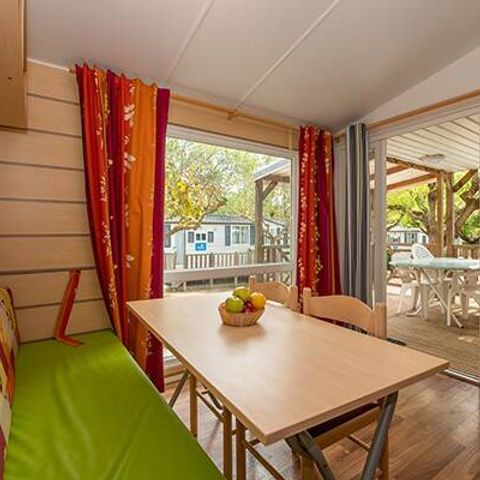 Stacaravan 4 personen - Stacaravan | Classic | 2 slaapkamers | 4 pers. | Single terras | Air-con.