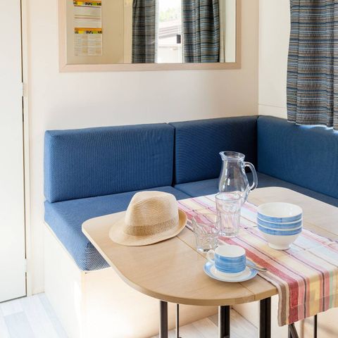 Stacaravan 6 personen - Stacaravan | Classic | 3 slaapkamers | 6 pers. | Single terras | Air-con.