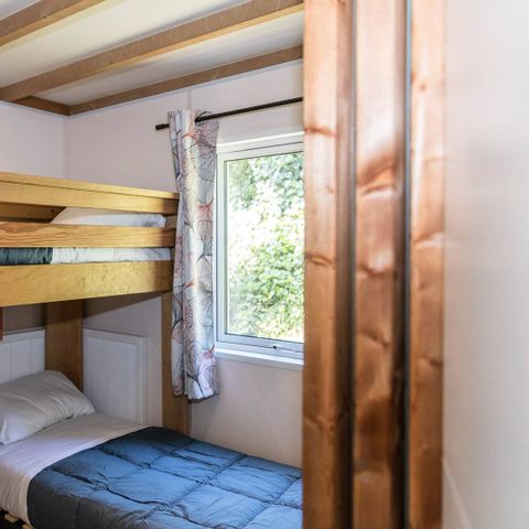 Stacaravan 6 personen - Chalet | Ultimate Plus | 3 slaapkamers | 6 pers | Airconditioning | TV