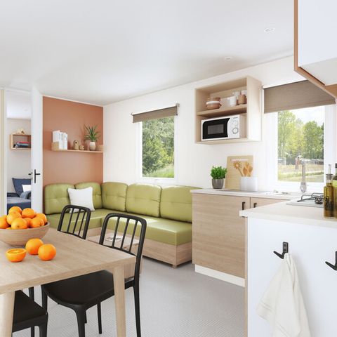 Stacaravan 6 personen - Ciela Privilège - 3 slaapkamers - barbecue