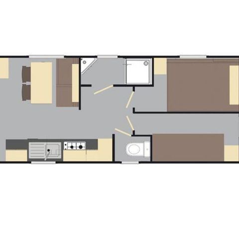 Ongewoon 4 personen - LAVENDEL COMFORT