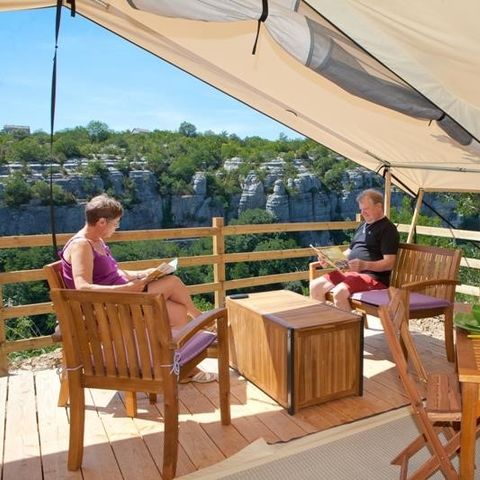 Tent 4 personen - COTTON LODGE COMFORT