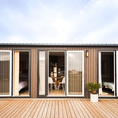 Stacaravan 4 personen - Cottage Privilège Buis 2bed 2bad + airconditioning