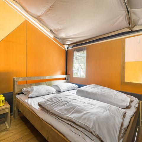 Safaritent 4 personen - Safaritent + sanitair + airco (4P)