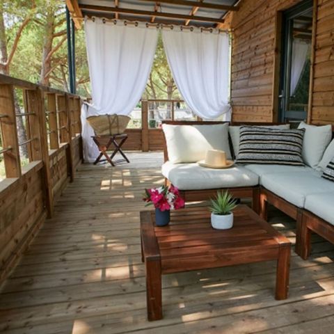 Bungalow 5 personen - Lodge op palen - Kabane 2/5