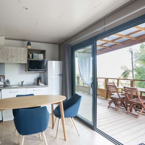 Bungalow 5 personen - Lodge op palen - Kabane 2/5