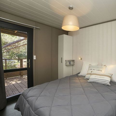 Bungalow 4 personen - Lodge op palen - Kabane 2/4 badkamers