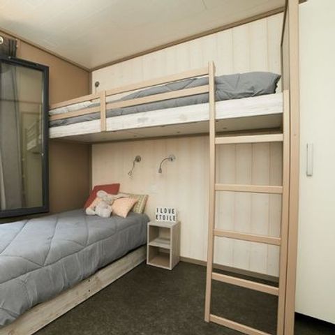 Bungalow 4 personen - Lodge op palen - Kabane 2/4 2 badkamers
