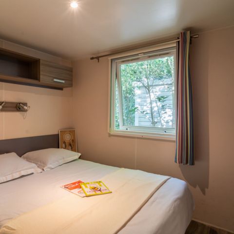 Stacaravan 4 personen - Klassiek 2 slaapkamers, 1 badkamer, 4 slaapplaatsen