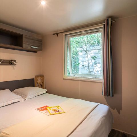 Stacaravan 4 personen - Klassiek 3 Kamers 4 Personen Airconditioning + TV