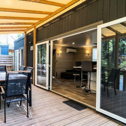 Stacaravan 5 personen - Kosy 3 kamers 5 personen Airconditioning + TV