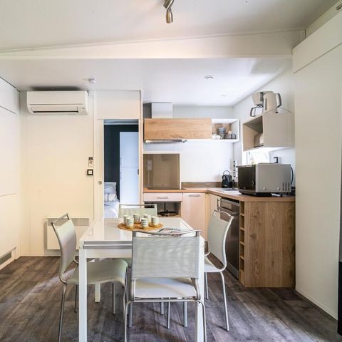 Stacaravan 4 personen - Kosy 3 Kamers 4 Personen Airconditioning + TV