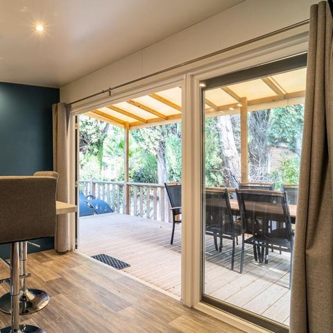 Stacaravan 5 personen - Kosy 3 kamers 5 personen Airconditioning + TV