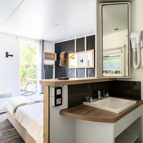 Stacaravan 4 personen - Kosy 3 Kamers 4 Personen Airconditioning + TV