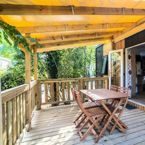 Stacaravan 4 personen - Konfort 3 Kamers 4 Personen Airconditioning + TV