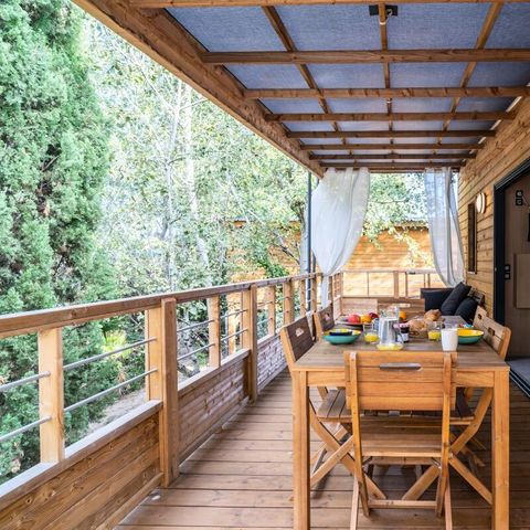 Bungalow 6 personen - Kabane op palen 4 Kamers