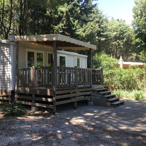 Stacaravan 4 personen - Les Peupliers 3 Kamers 4 Personen Airconditioning + TV