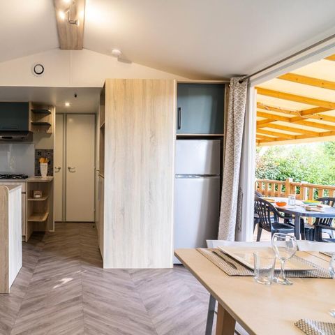 Stacaravan 6 personen - 4 kamers 6 personen Airconditioning + TV