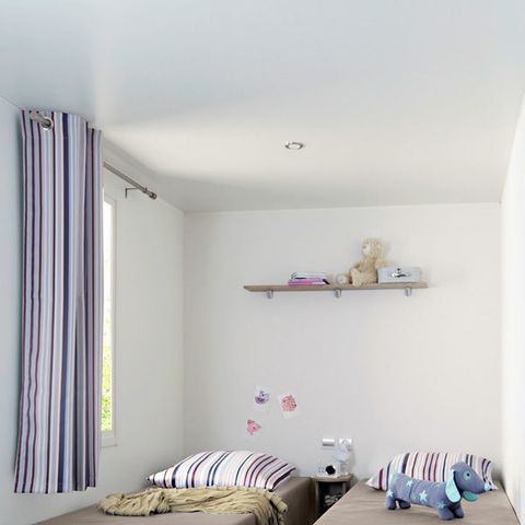 Stacaravan 6 personen - Les Peupliers 4 kamers 6 personen Airconditioning + TV