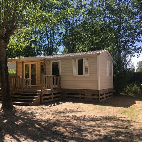 Stacaravan 6 personen - Les Peupliers 4 kamers 6 personen Airconditioning + TV