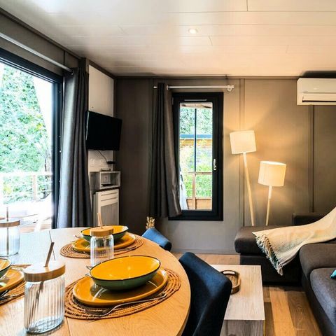 Bungalow 5 personen - Kabane Lodge op Stelten 3 Kamers
