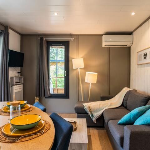 Bungalow 5 personen - Kabane Lodge op Stelten 3 Kamers